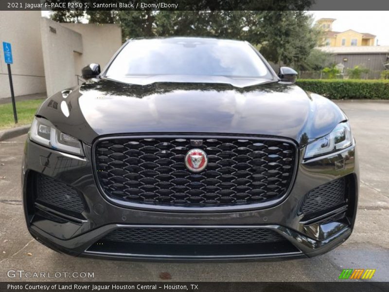 Santorini Black / Ebony/Ebony 2021 Jaguar F-PACE P250 S