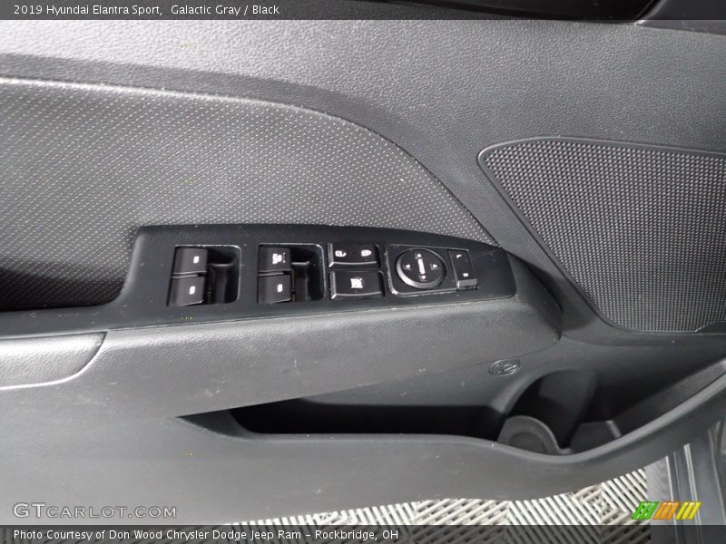 Galactic Gray / Black 2019 Hyundai Elantra Sport