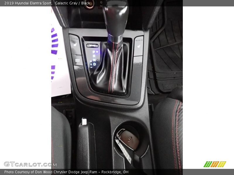 Galactic Gray / Black 2019 Hyundai Elantra Sport