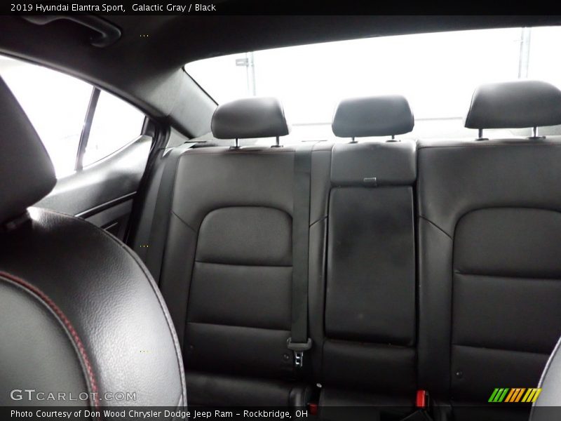 Galactic Gray / Black 2019 Hyundai Elantra Sport