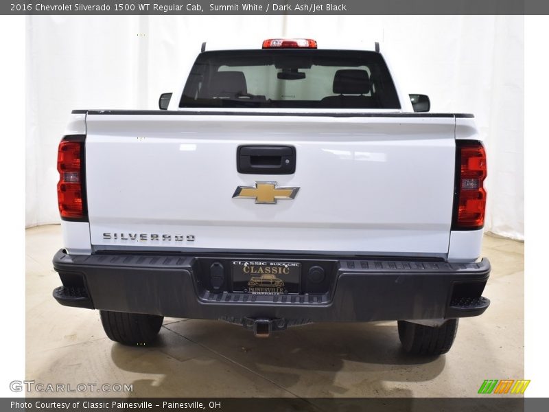 Summit White / Dark Ash/Jet Black 2016 Chevrolet Silverado 1500 WT Regular Cab