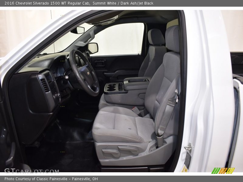 Summit White / Dark Ash/Jet Black 2016 Chevrolet Silverado 1500 WT Regular Cab