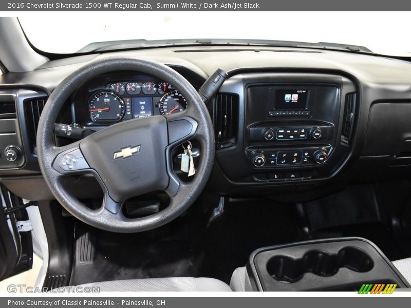 Dashboard of 2016 Silverado 1500 WT Regular Cab