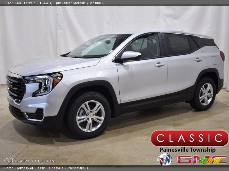 Quicksilver Metallic / Jet Black 2022 GMC Terrain SLE AWD