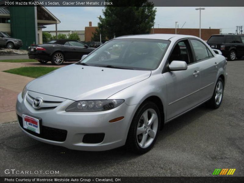 Glacier Silver Metallic / Black 2006 Mazda MAZDA6 s Sedan