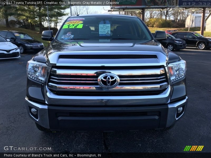 Magnetic Gray Metallic / Graphite 2017 Toyota Tundra SR5 CrewMax 4x4