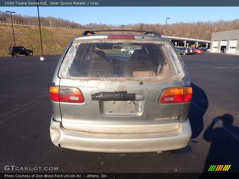 Silver Spruce Metallic / Gray 2000 Toyota Sienna XLE