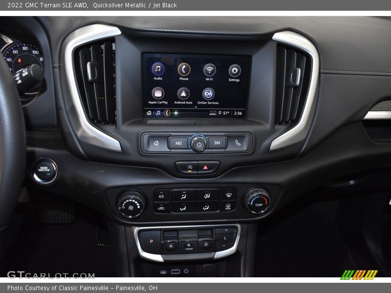 Quicksilver Metallic / Jet Black 2022 GMC Terrain SLE AWD