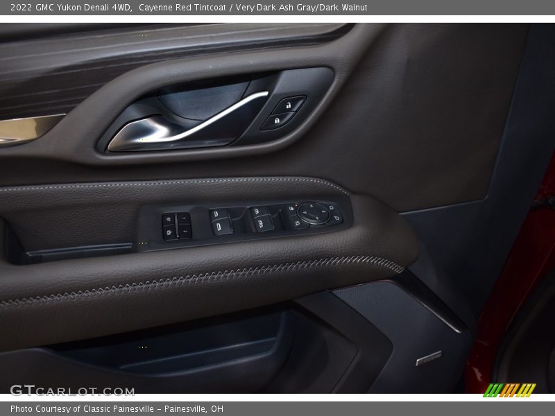 Cayenne Red Tintcoat / Very Dark Ash Gray/Dark Walnut 2022 GMC Yukon Denali 4WD