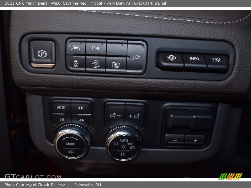 Cayenne Red Tintcoat / Very Dark Ash Gray/Dark Walnut 2022 GMC Yukon Denali 4WD