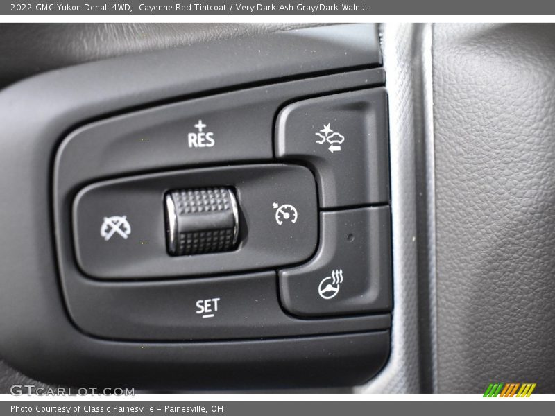 Cayenne Red Tintcoat / Very Dark Ash Gray/Dark Walnut 2022 GMC Yukon Denali 4WD