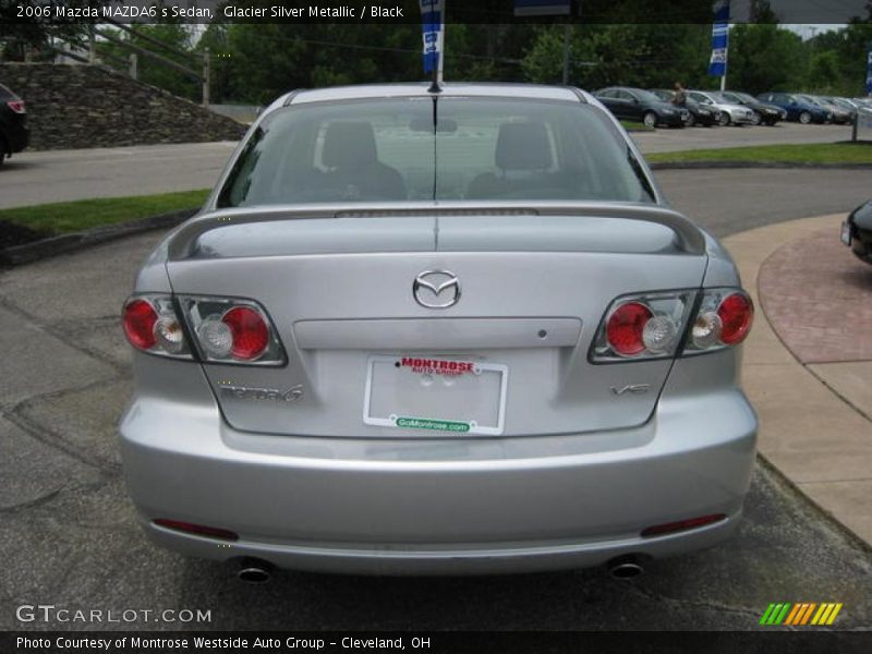 Glacier Silver Metallic / Black 2006 Mazda MAZDA6 s Sedan