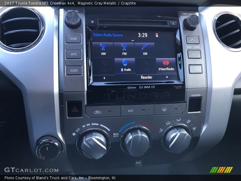 Magnetic Gray Metallic / Graphite 2017 Toyota Tundra SR5 CrewMax 4x4