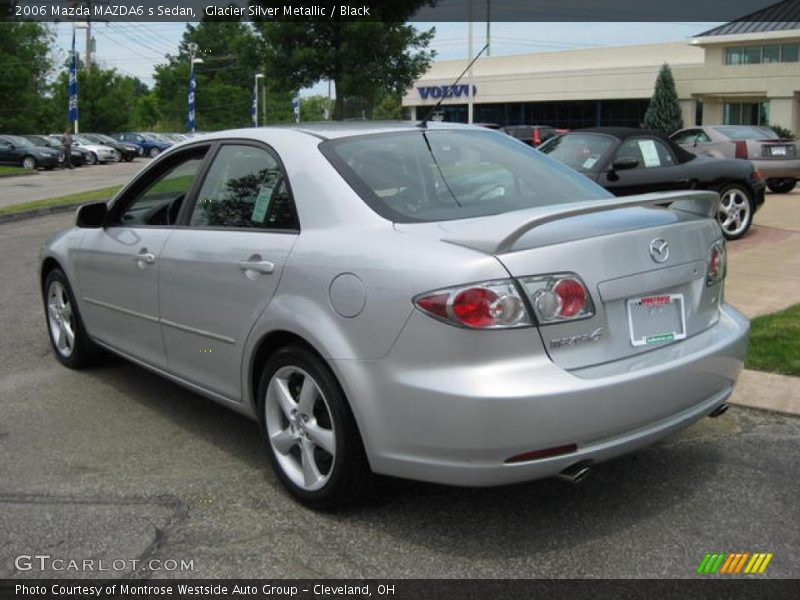 Glacier Silver Metallic / Black 2006 Mazda MAZDA6 s Sedan