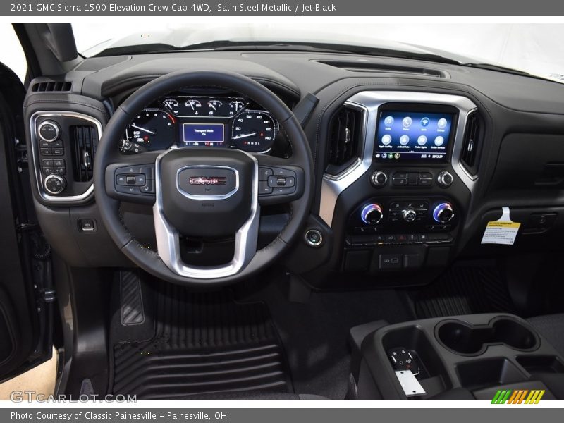 Dashboard of 2021 Sierra 1500 Elevation Crew Cab 4WD