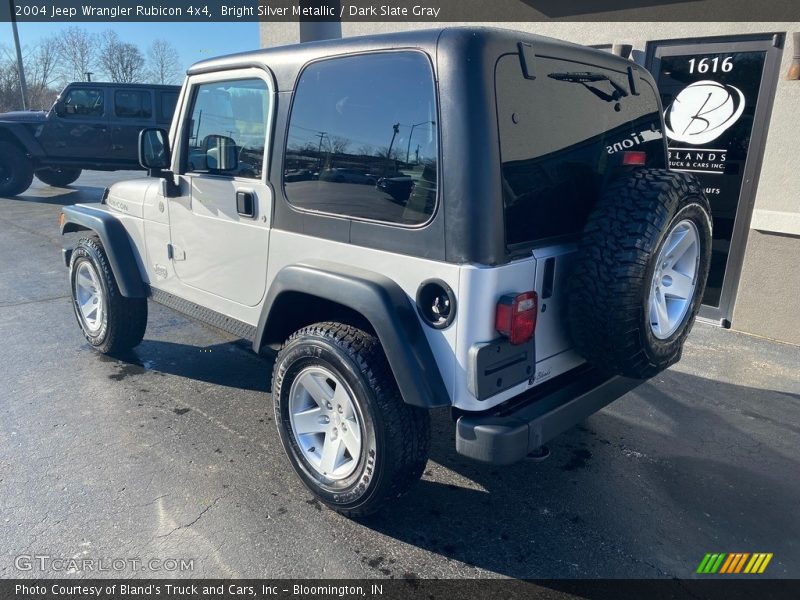 Bright Silver Metallic / Dark Slate Gray 2004 Jeep Wrangler Rubicon 4x4