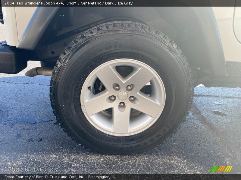 Bright Silver Metallic / Dark Slate Gray 2004 Jeep Wrangler Rubicon 4x4