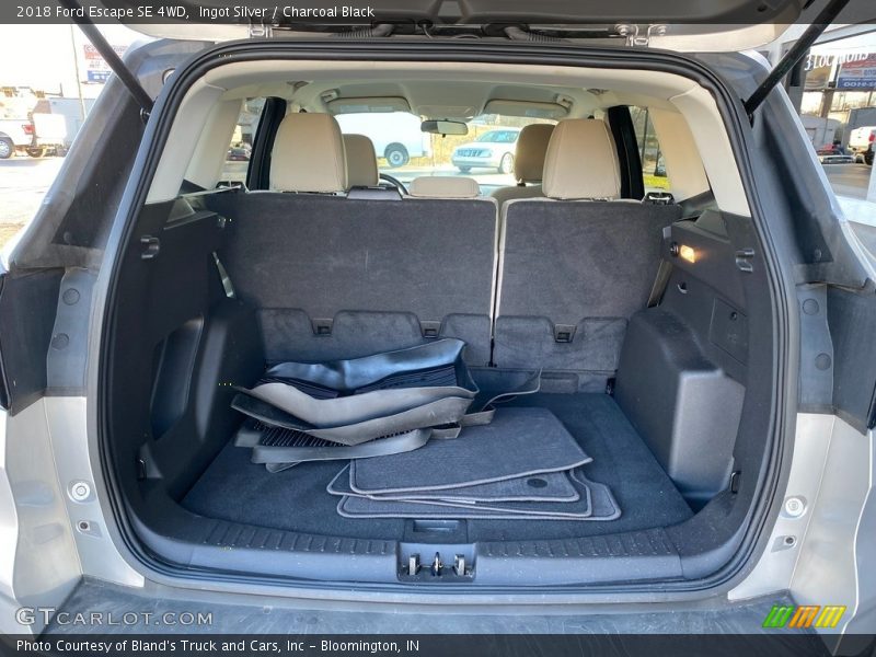 Ingot Silver / Charcoal Black 2018 Ford Escape SE 4WD