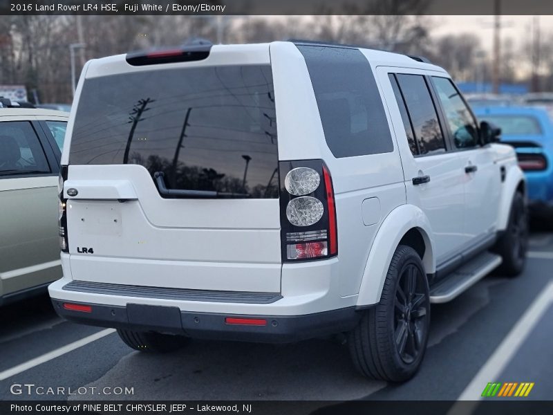 Fuji White / Ebony/Ebony 2016 Land Rover LR4 HSE