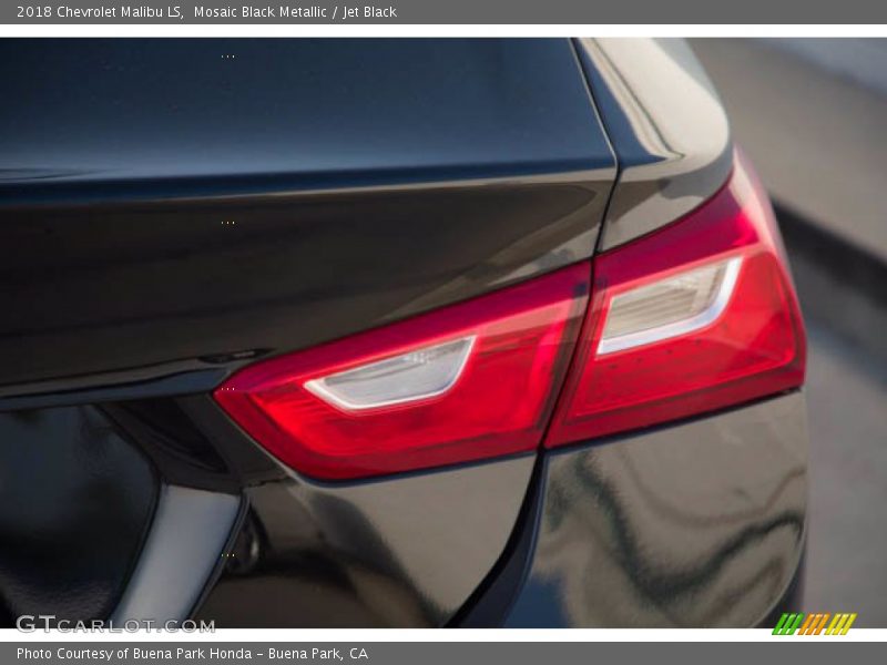 Mosaic Black Metallic / Jet Black 2018 Chevrolet Malibu LS