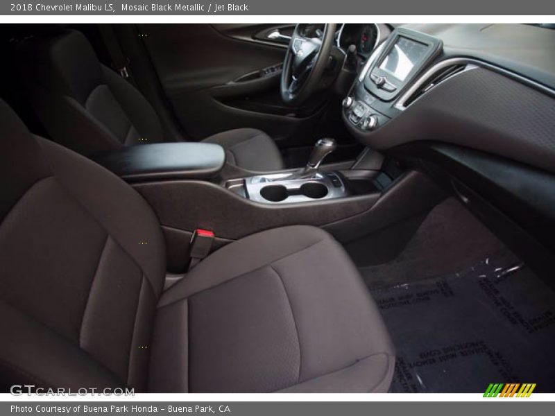Mosaic Black Metallic / Jet Black 2018 Chevrolet Malibu LS