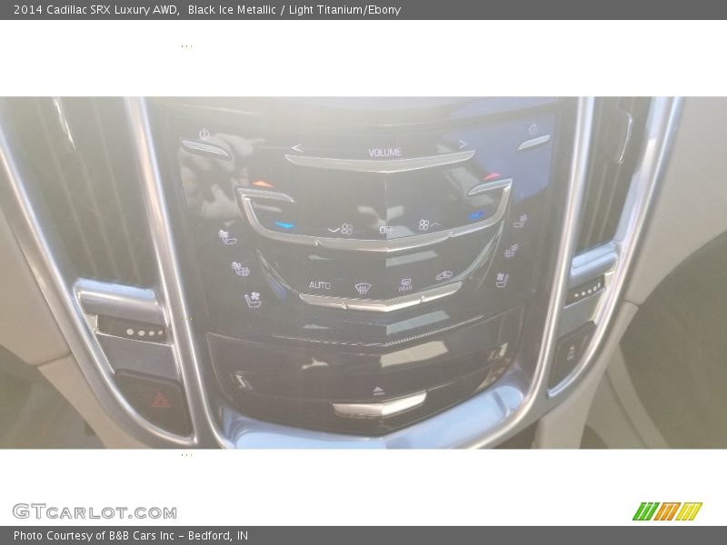 Black Ice Metallic / Light Titanium/Ebony 2014 Cadillac SRX Luxury AWD