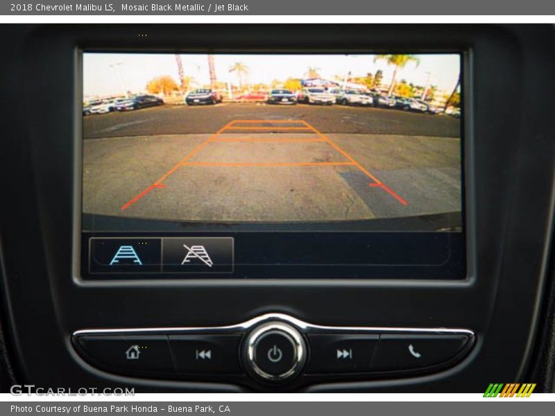 Mosaic Black Metallic / Jet Black 2018 Chevrolet Malibu LS