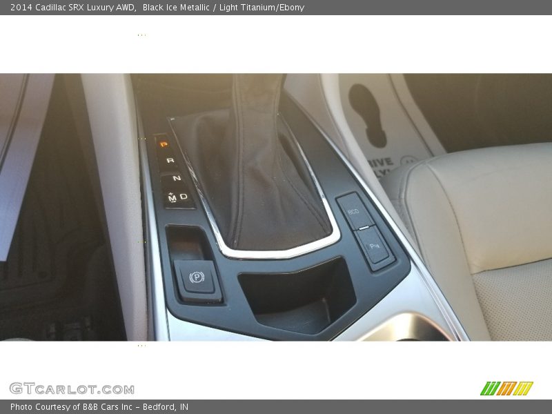 Black Ice Metallic / Light Titanium/Ebony 2014 Cadillac SRX Luxury AWD