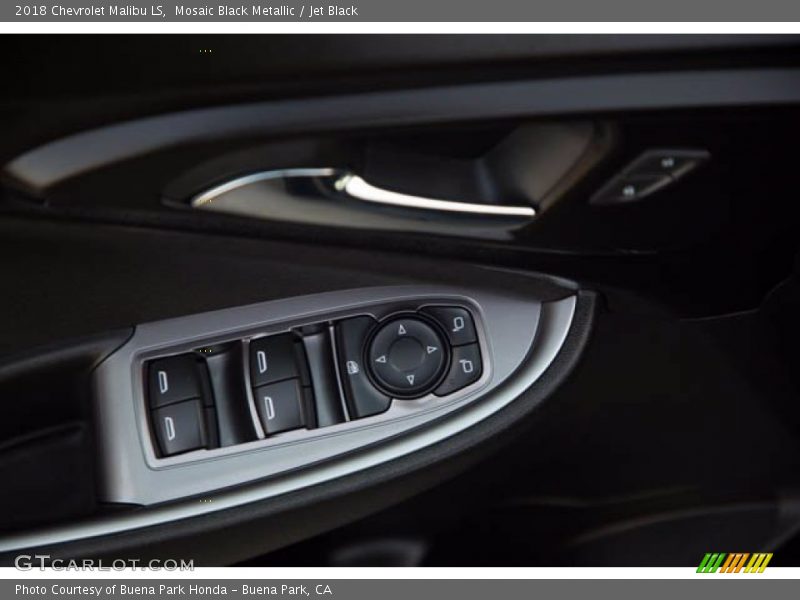 Mosaic Black Metallic / Jet Black 2018 Chevrolet Malibu LS