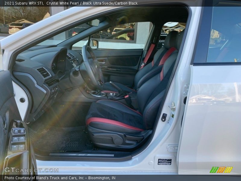Front Seat of 2021 WRX STI