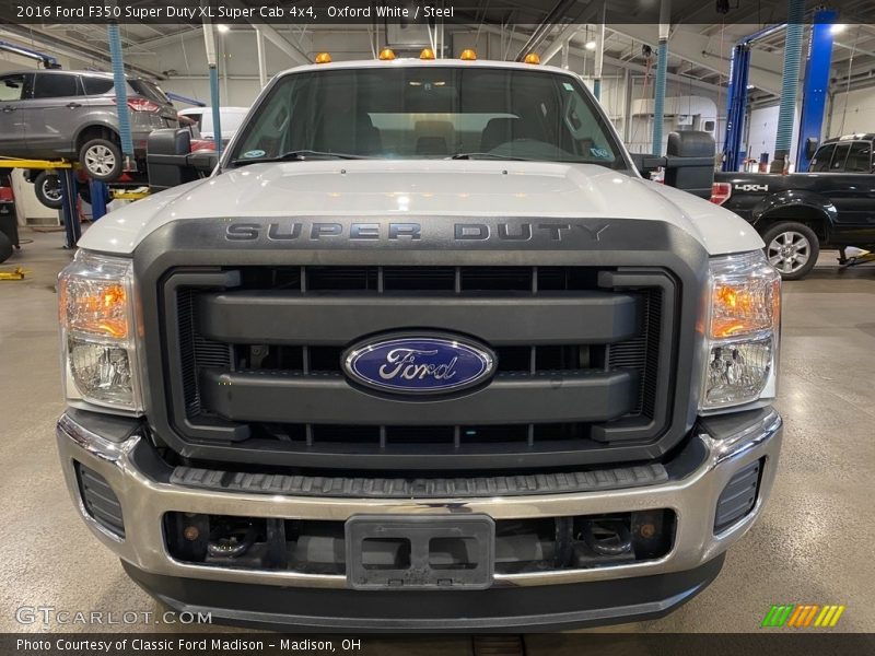 Oxford White / Steel 2016 Ford F350 Super Duty XL Super Cab 4x4