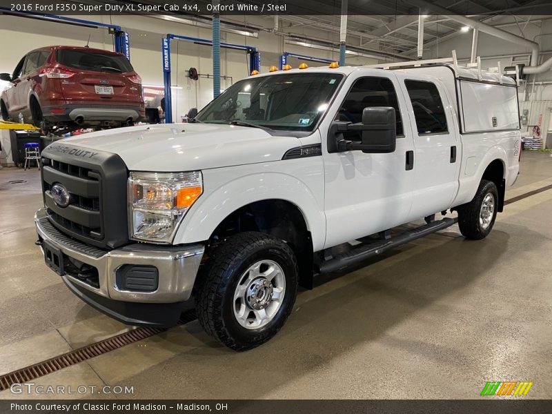 Oxford White / Steel 2016 Ford F350 Super Duty XL Super Cab 4x4