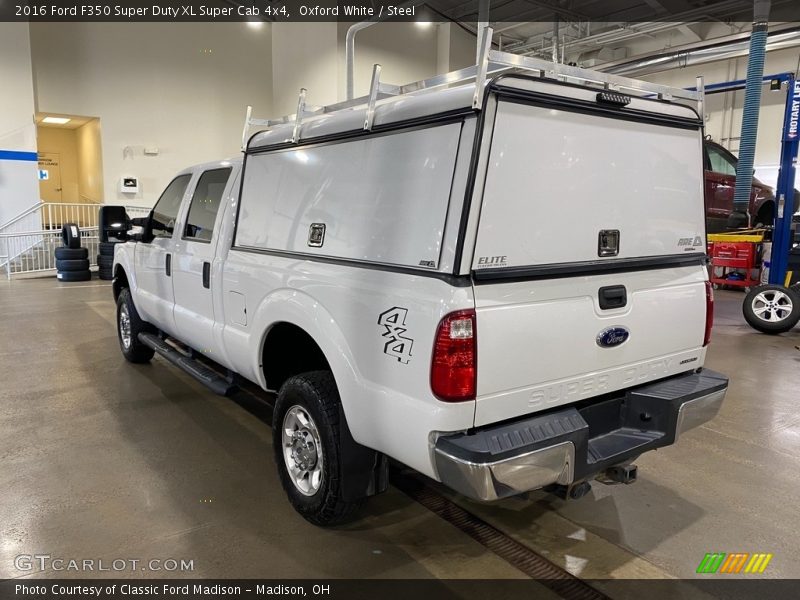 Oxford White / Steel 2016 Ford F350 Super Duty XL Super Cab 4x4