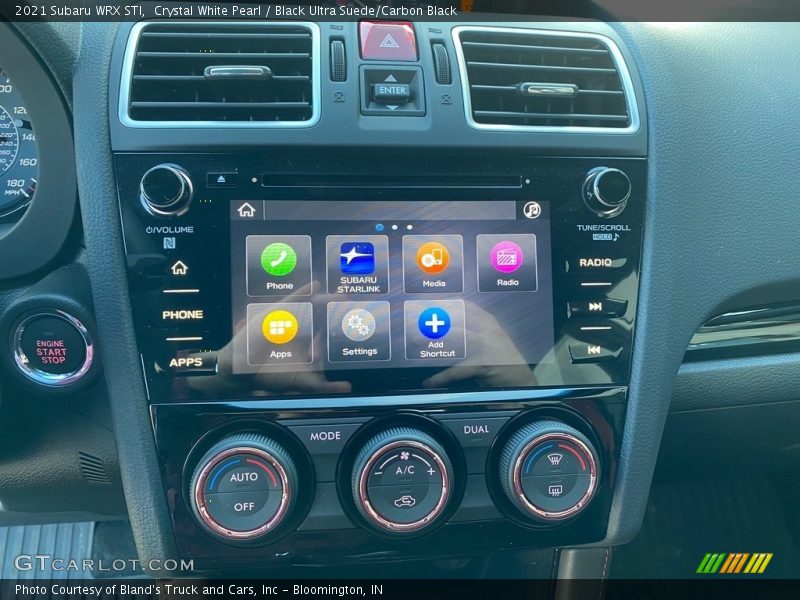 Controls of 2021 WRX STI