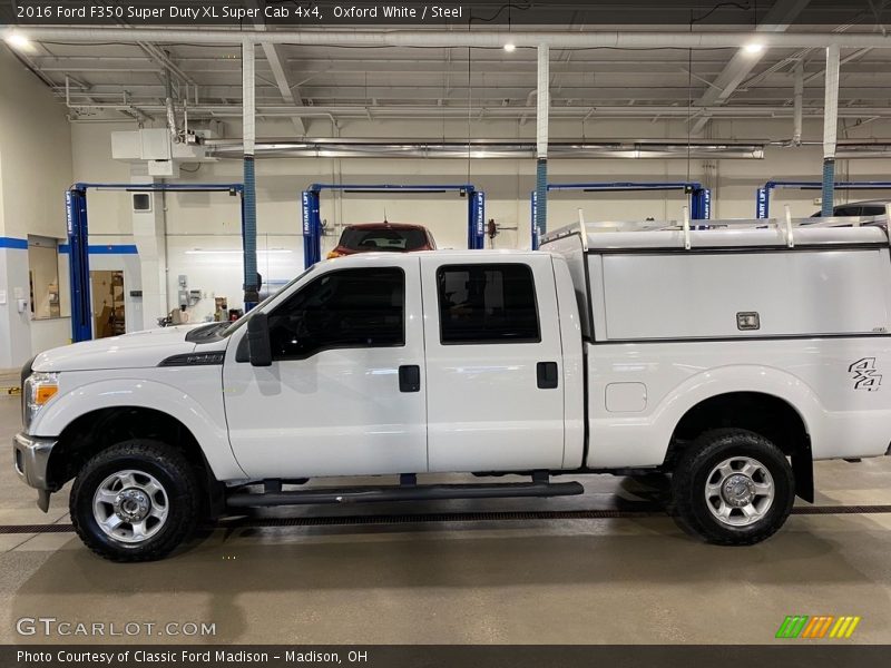 Oxford White / Steel 2016 Ford F350 Super Duty XL Super Cab 4x4