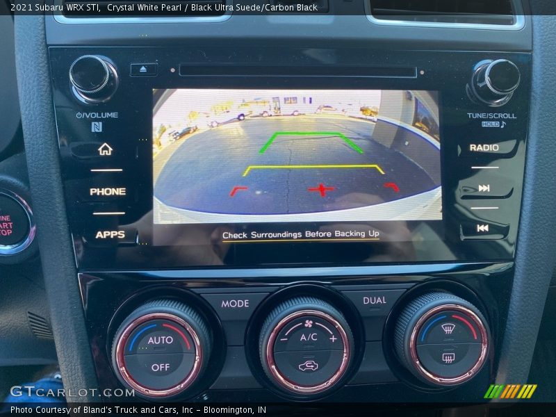 Controls of 2021 WRX STI