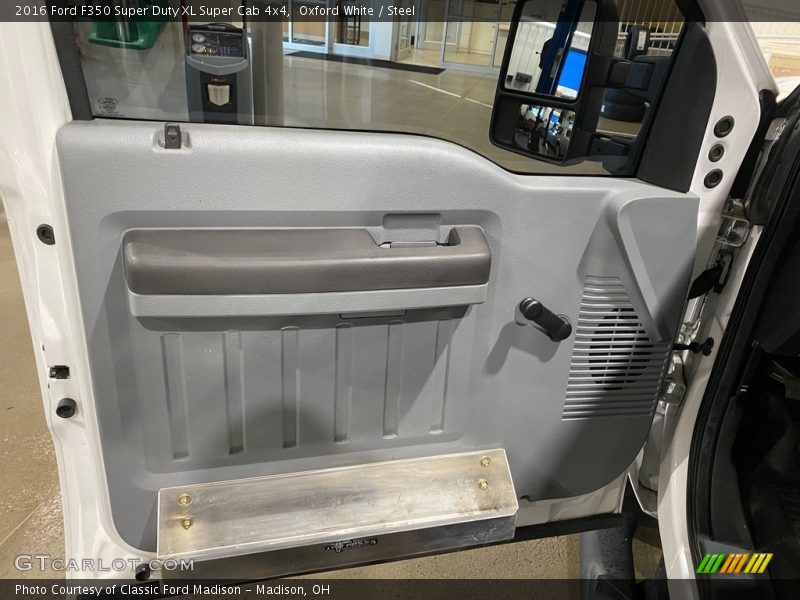 Oxford White / Steel 2016 Ford F350 Super Duty XL Super Cab 4x4