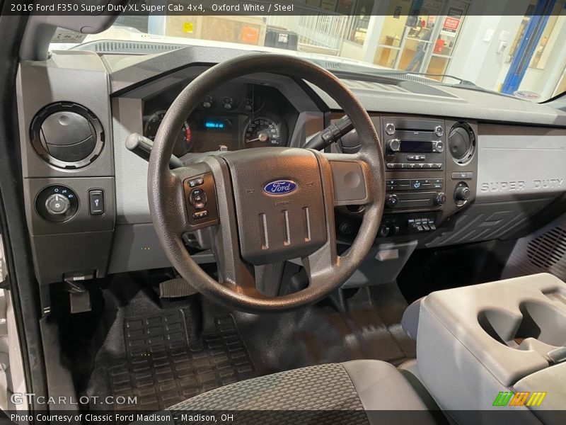 Oxford White / Steel 2016 Ford F350 Super Duty XL Super Cab 4x4