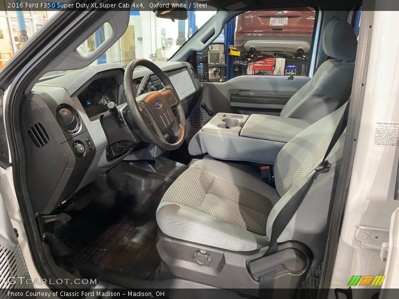 Oxford White / Steel 2016 Ford F350 Super Duty XL Super Cab 4x4