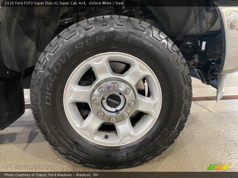 Oxford White / Steel 2016 Ford F350 Super Duty XL Super Cab 4x4