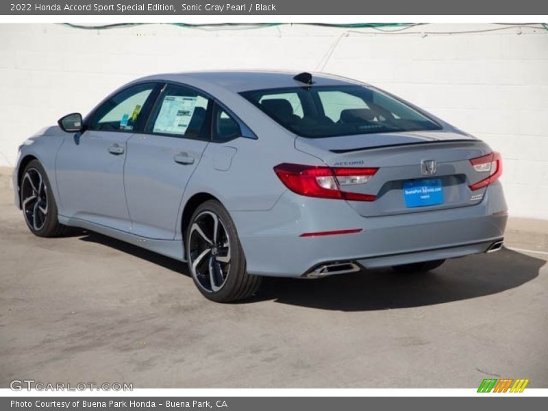 Sonic Gray Pearl / Black 2022 Honda Accord Sport Special Edition