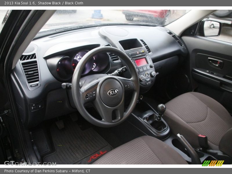 Shadow Black / Black Cloth 2013 Kia Soul 1.6