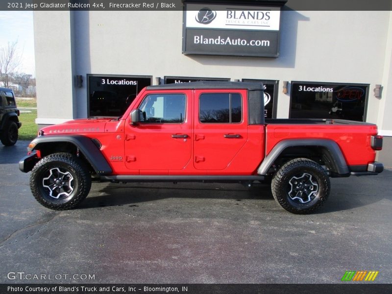 Firecracker Red / Black 2021 Jeep Gladiator Rubicon 4x4
