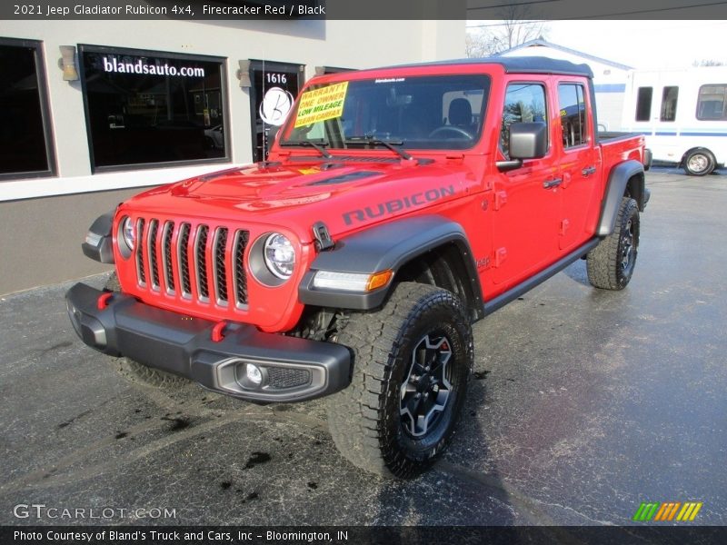 Firecracker Red / Black 2021 Jeep Gladiator Rubicon 4x4