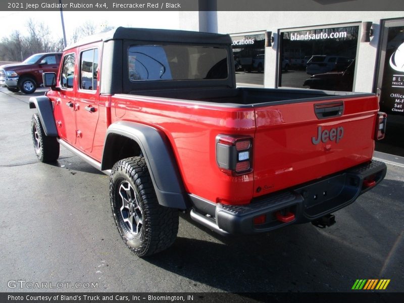 Firecracker Red / Black 2021 Jeep Gladiator Rubicon 4x4