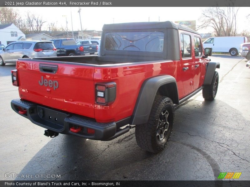 Firecracker Red / Black 2021 Jeep Gladiator Rubicon 4x4