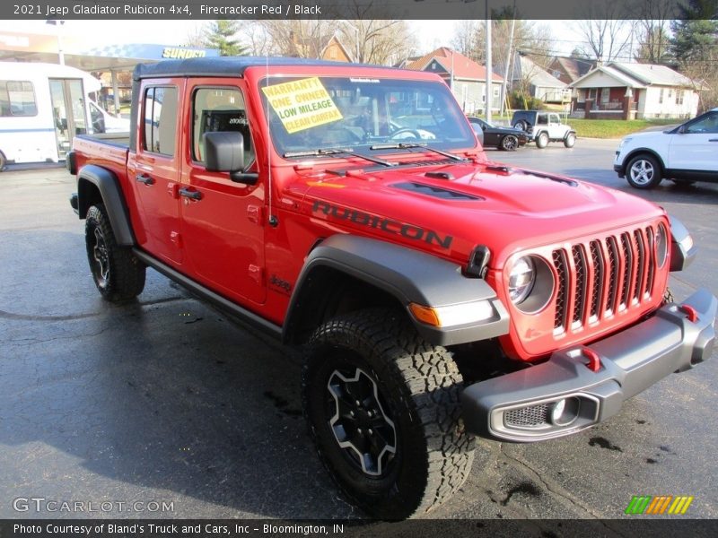 Firecracker Red / Black 2021 Jeep Gladiator Rubicon 4x4
