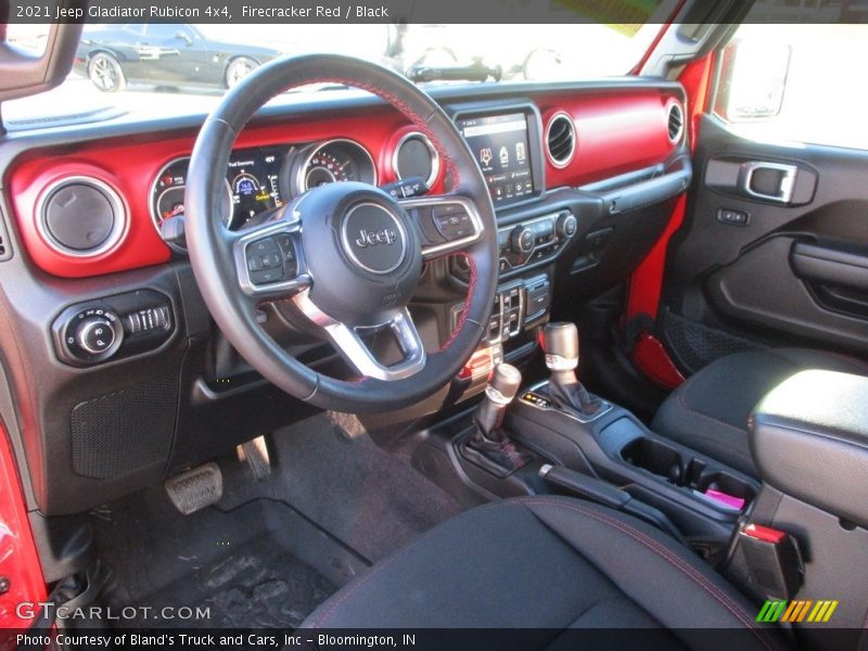 Firecracker Red / Black 2021 Jeep Gladiator Rubicon 4x4
