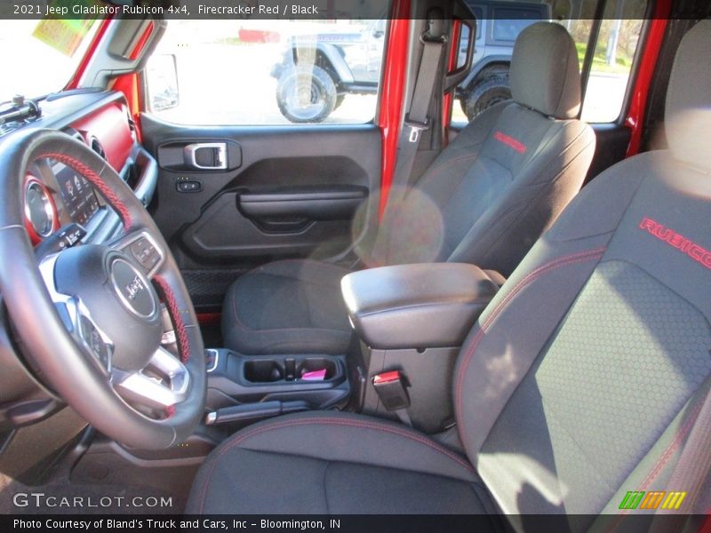 Firecracker Red / Black 2021 Jeep Gladiator Rubicon 4x4