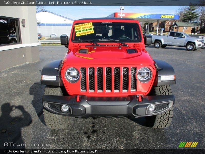 Firecracker Red / Black 2021 Jeep Gladiator Rubicon 4x4